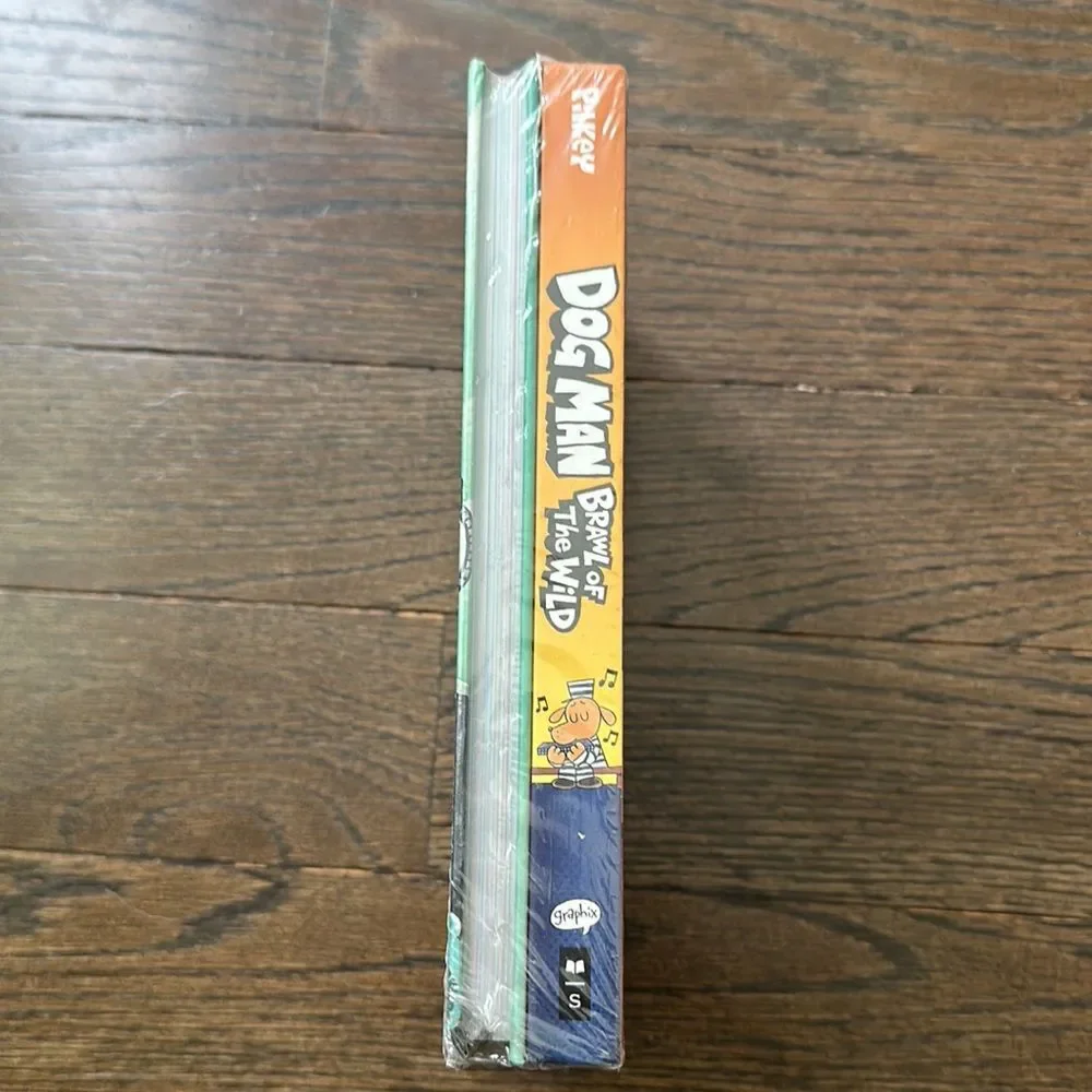 2 pk Dog Man Brawl of the wild and the big bad battle of the bionic booger